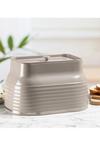 Daewoo Sienna Bread Bin Metal Large Kitchen Chest Storage With Lid Taupe thumbnail 2