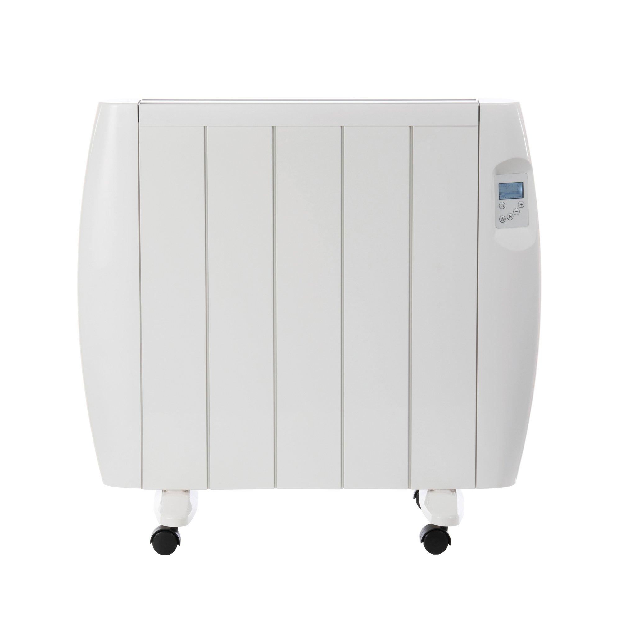 1500W Ceramic Heater 2 In 1 Portable and Wall Mounted Radiator White