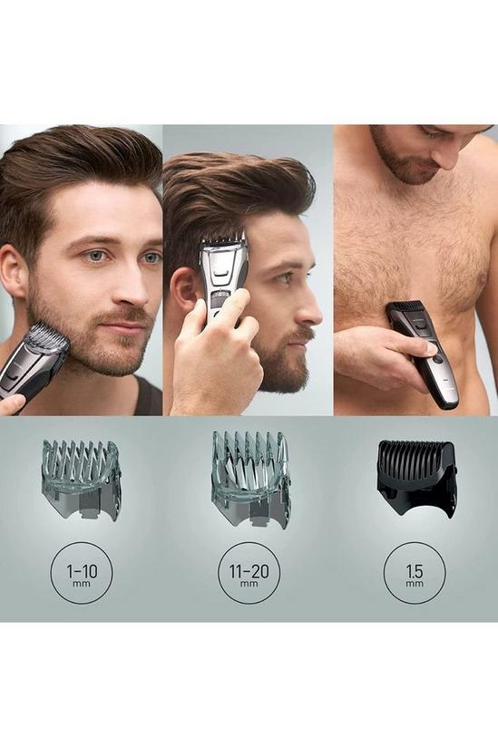 Panasonic ER-GB80 Beard Hair and Body Trimmer Wet and Dry 3 Attachments 3