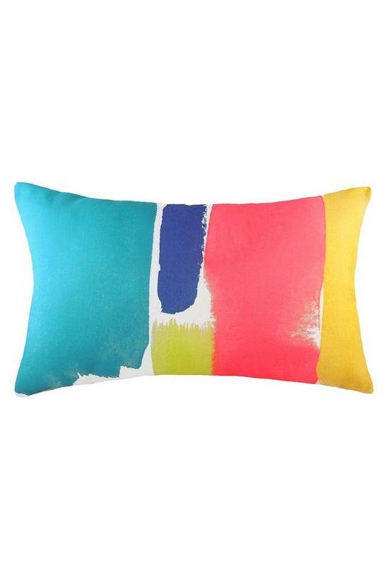 Evans Lichfield Aquarelle Abstract Hand-Painted Watercolour Printed Cushion 1