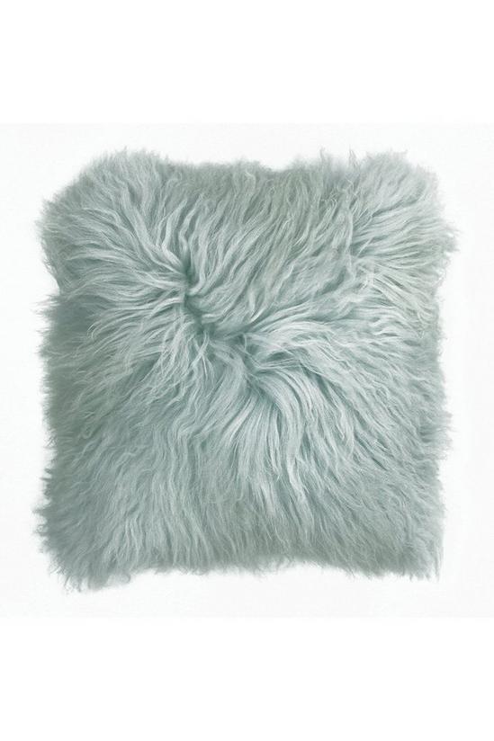 Paoletti Mongolian Natural Sheepskin Cushion 1