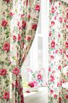 Furn Peony Country Floral Pencil Pleat Curtains thumbnail 1
