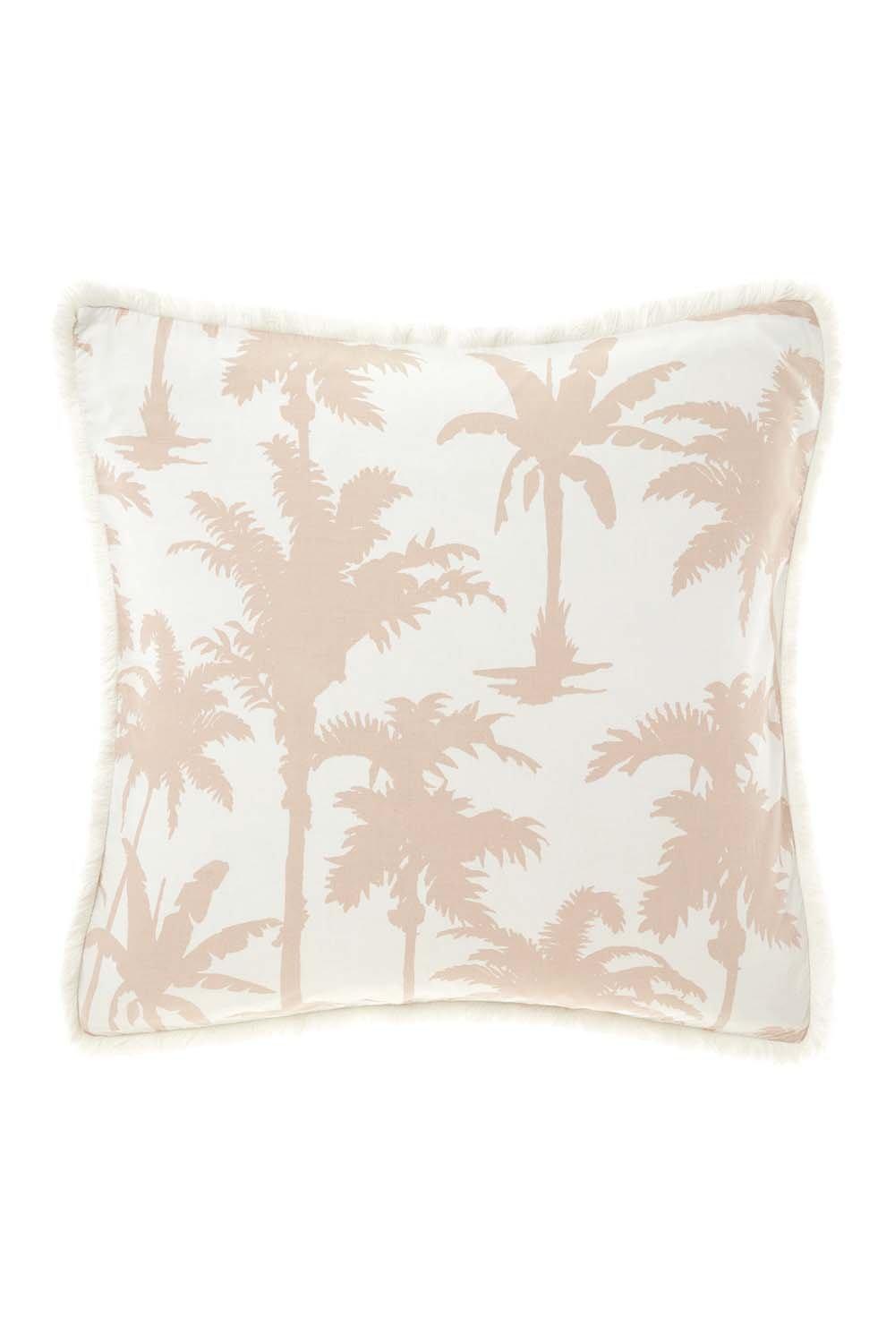 Linen House Luana Floral Fringed Pillowcase Sham