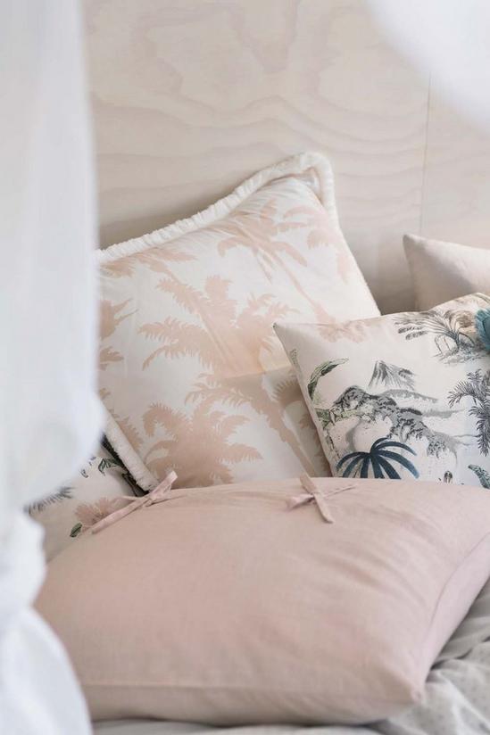 Linen House Luana Floral Fringed Pillowcase Sham 2