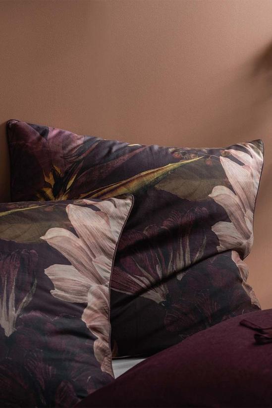 Linen House Neve Dark Floral Pillowcase Sham 2