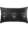 Evans Lichfield 'Gold Bee' Rectangular Velvet Cushion thumbnail 1