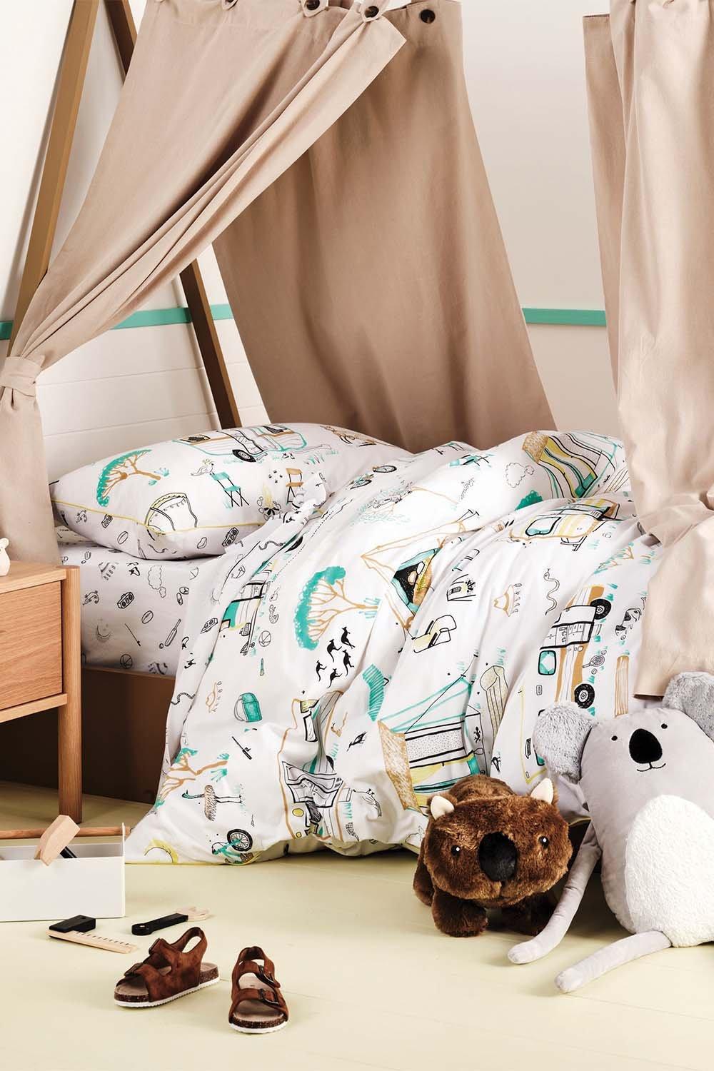 Down By The River Kids Duvet Cover Set