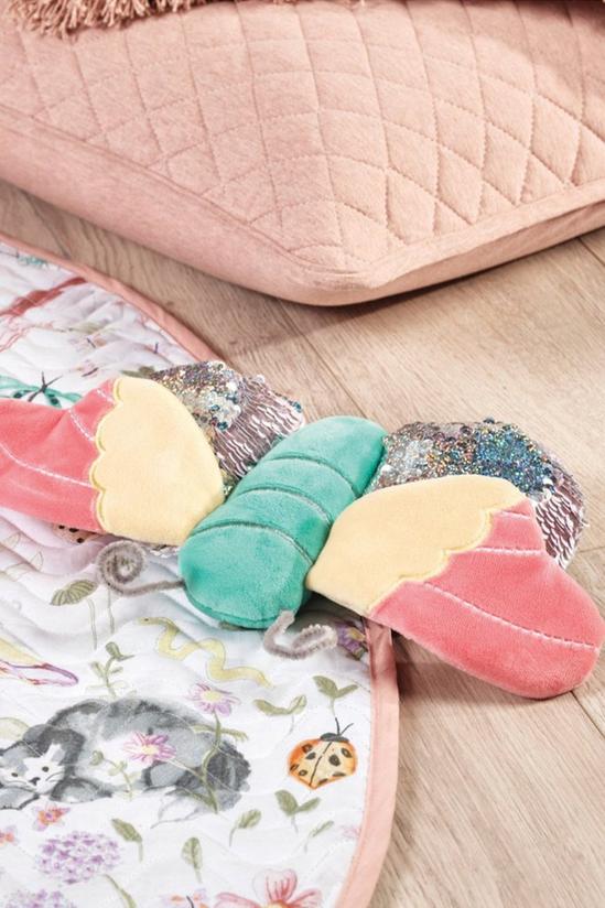 Linen House Brielle Butterfly Kids Plush Toy 2