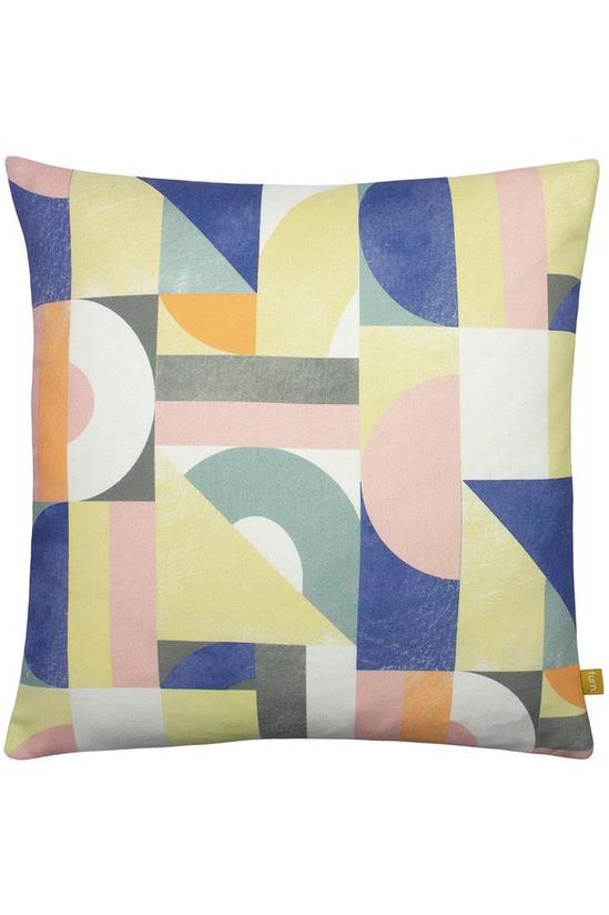 Furn Mikalo Art Deco Inspired Geometric Recycled Cushion 1