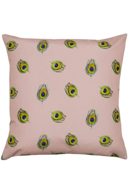 Evans Lichfield Peacock Animal Water & UV Resistant Outdoor Cushion 2