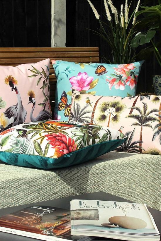 Evans Lichfield Parrots Tropical Water & UV Resistant Outdoor Cushion 5