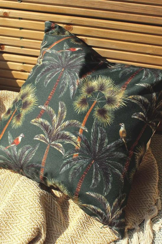 Evans Lichfield 'Palms Square' Tropical Outdoor Cushion 4