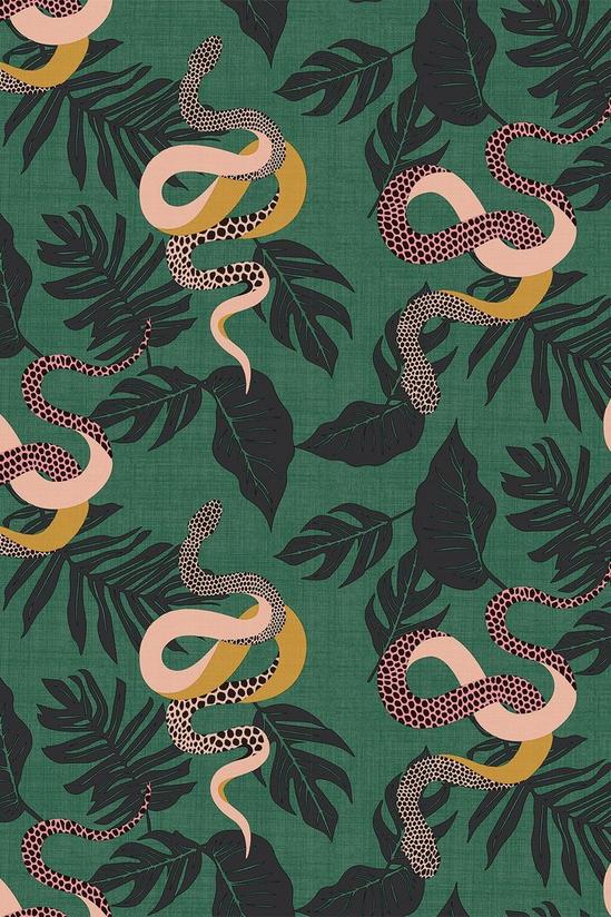 Furn Serpentine Animal Printed Wallpaper 3