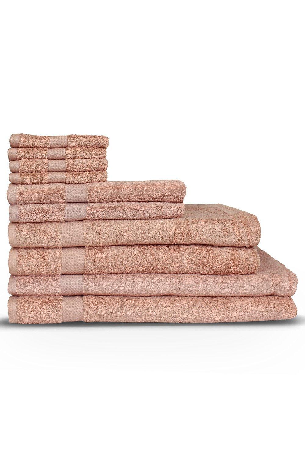 Loft Combed Cotton 10-Piece Towel Bale