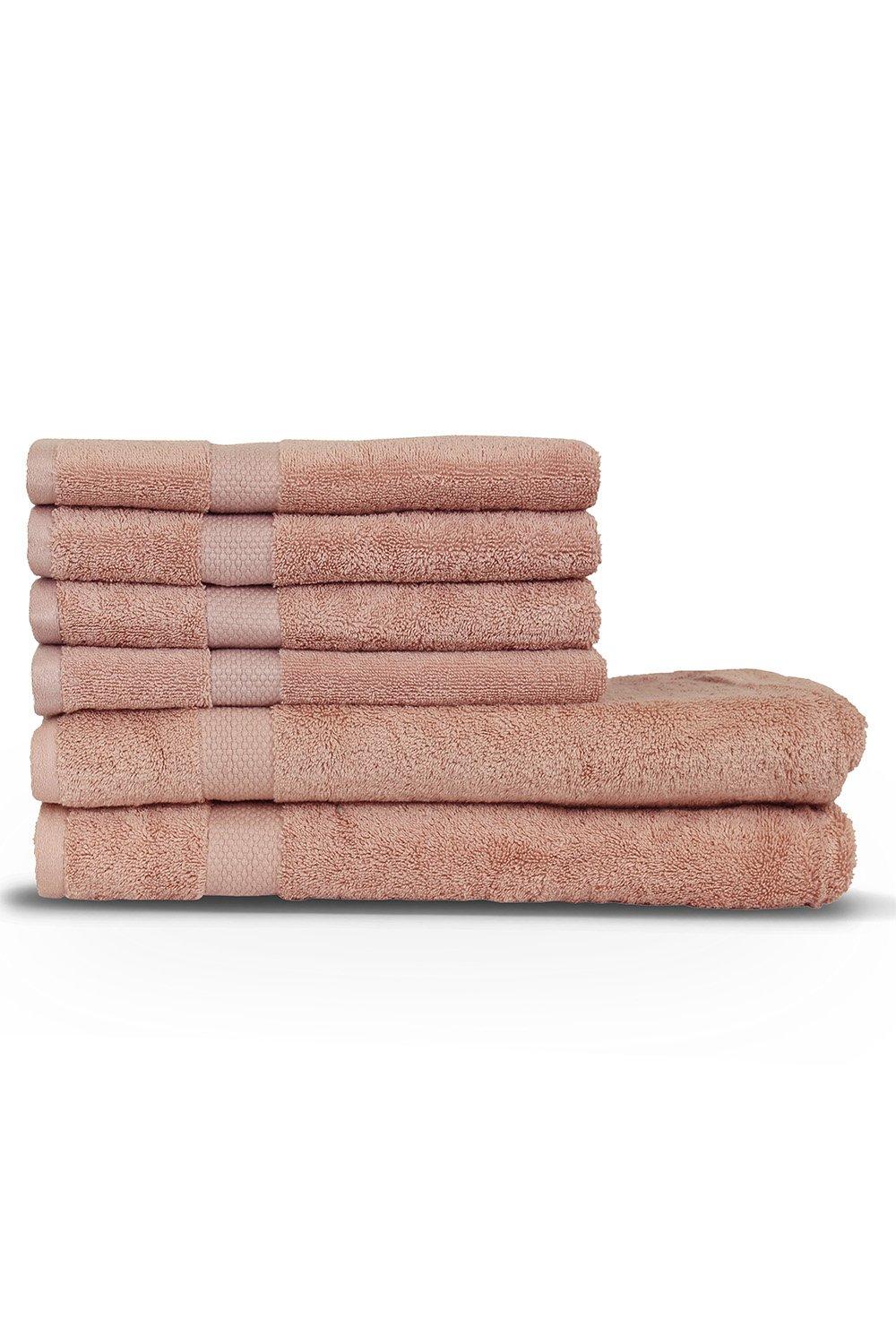 Loft Combed Cotton 6-Piece Hand/Bath Towel Bale