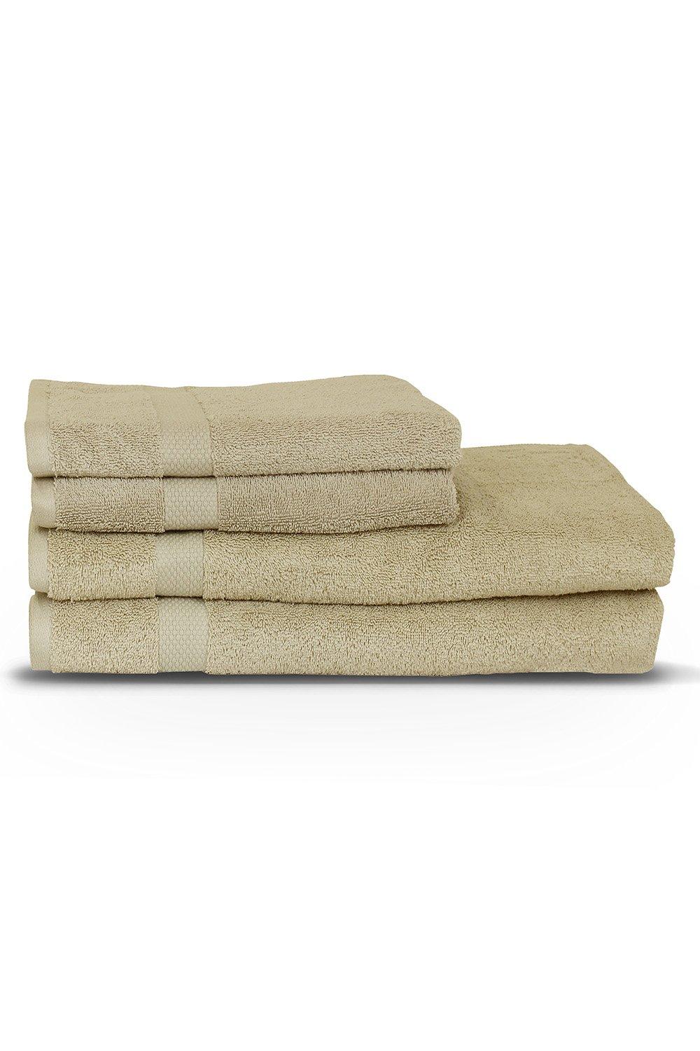 Loft Combed Cotton 4-Piece Towel Bale