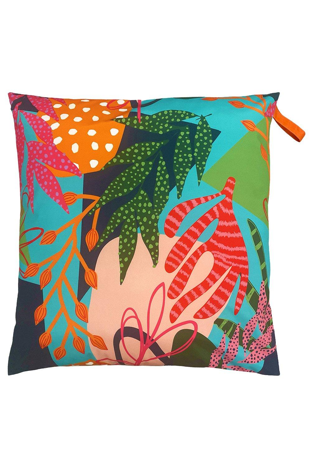 Coralina Printed Outdoor UV and Water Resistant Floor Cushion