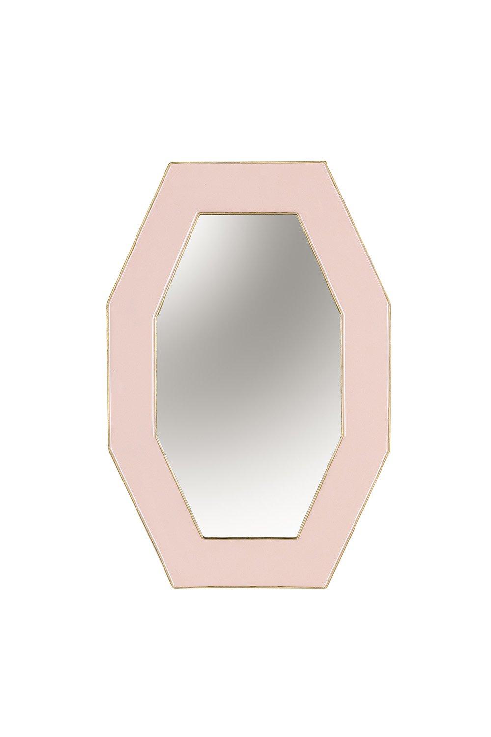 Framed Octagonal Wall Mirror