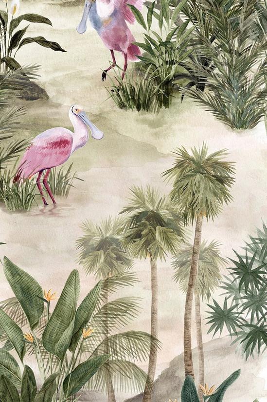 Paoletti Platalea Digitally Printed Tropical Jungle Wallpaper 3