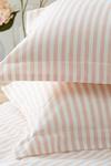 The Linen Yard Hebden Mélange Stripe 100% Cotton Duvet Cover Set thumbnail 4
