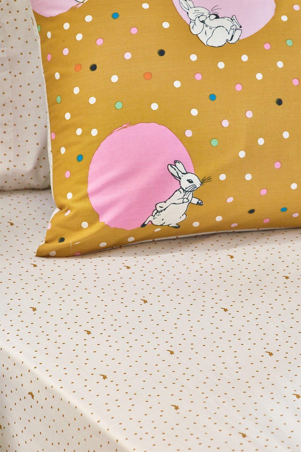 Peter Rabbit Dotty Fitted Bed Sheet