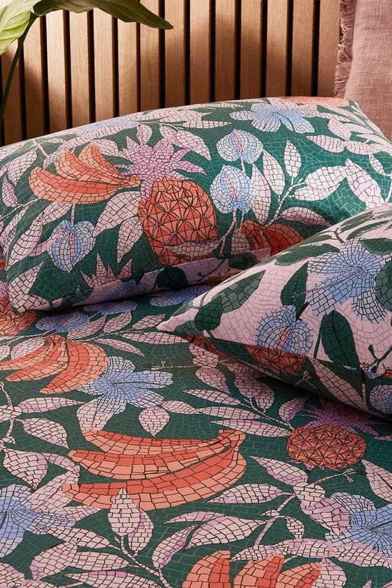 Furn Cypressa Floral Mosaic Reversible Duvet Cover Set 4