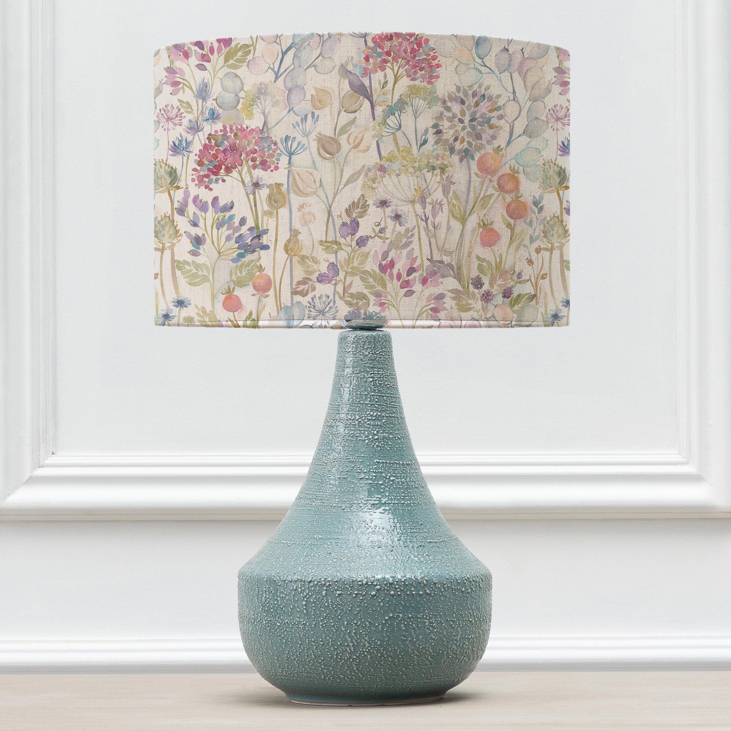 Agri Table Lamp With Hedgerow Eva Lampshade