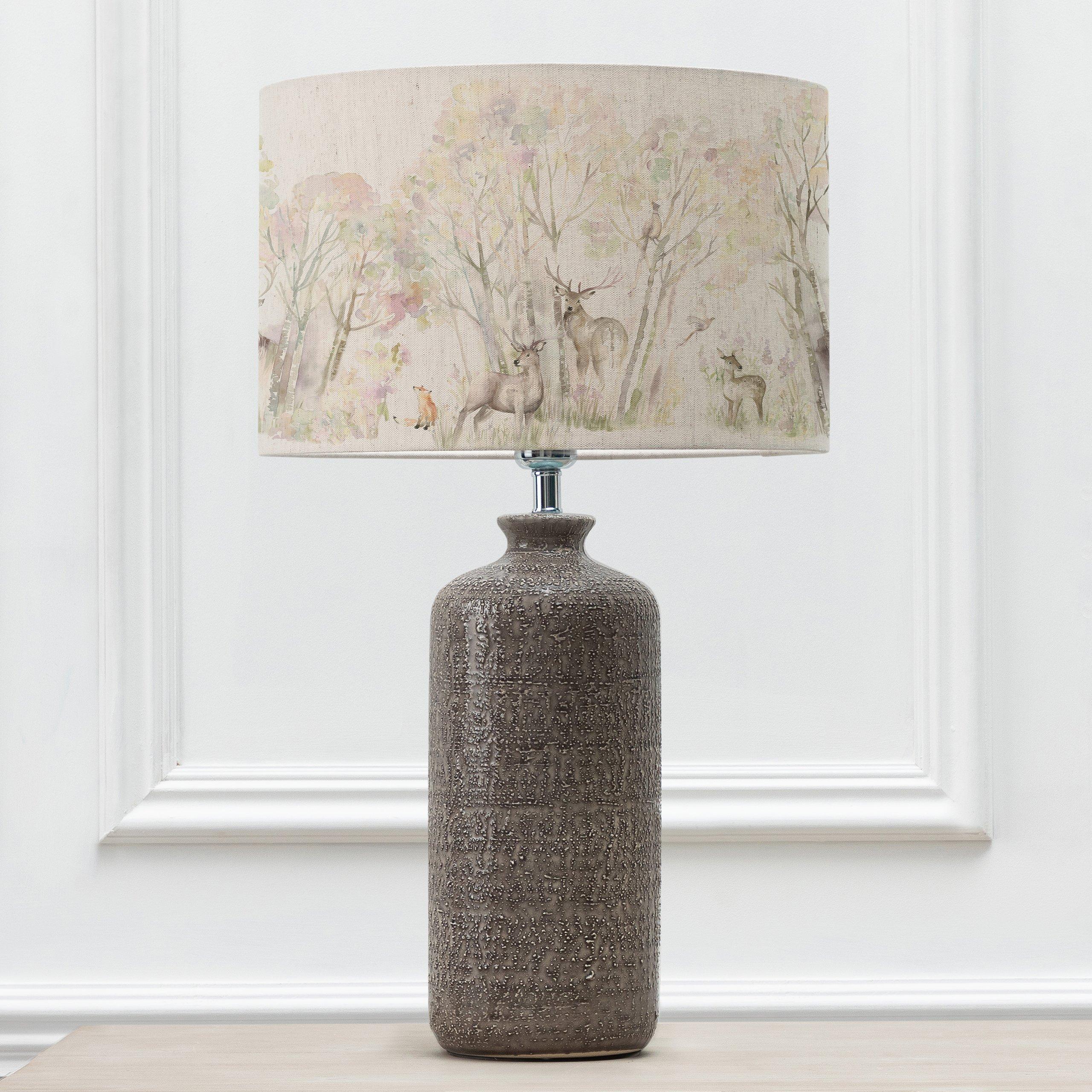 Inopia Lamp With Enchanted Forest Eva Lampshade