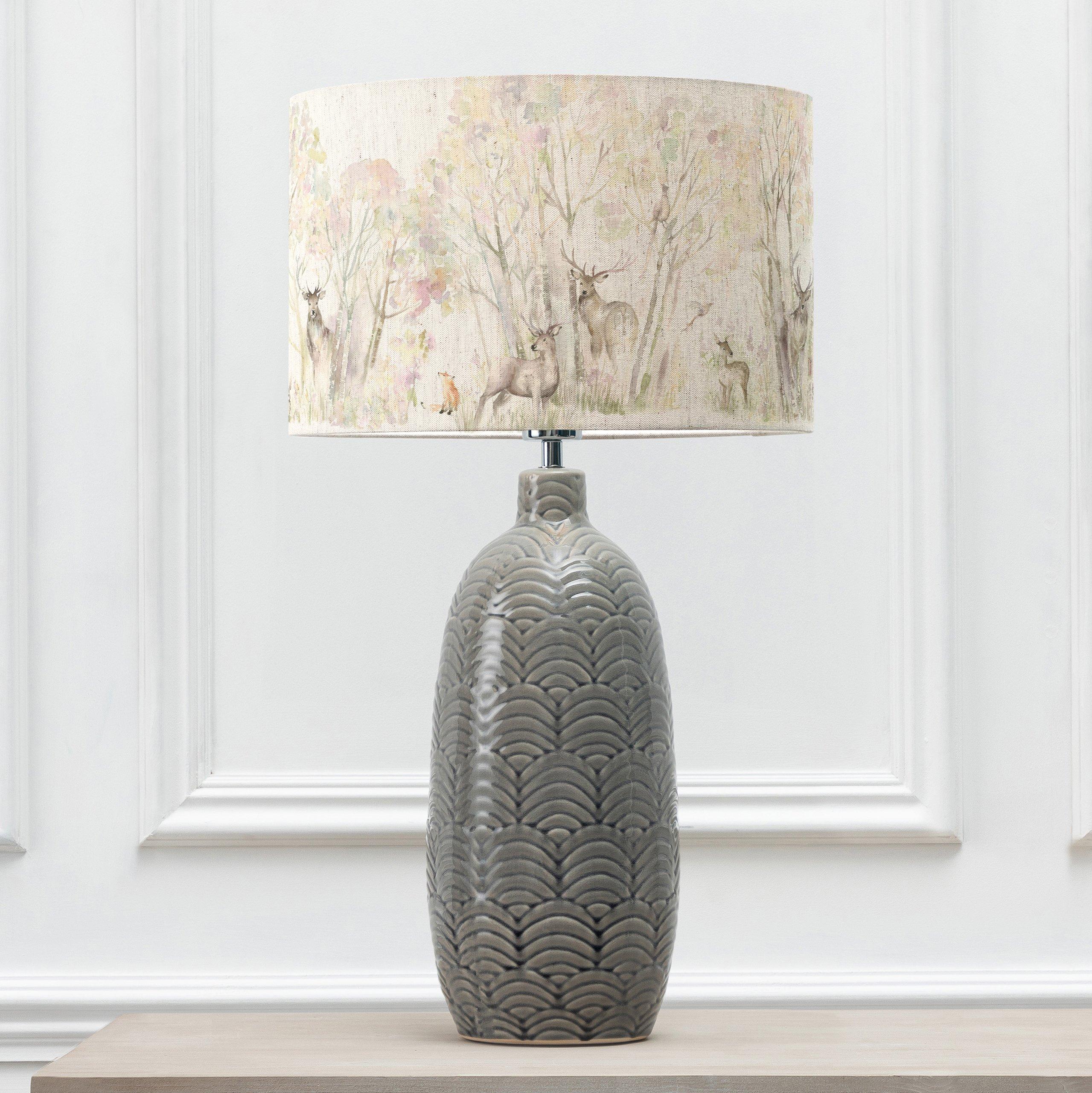 Jadis Table Lamp With Enchanted Forest Eva Lampshade