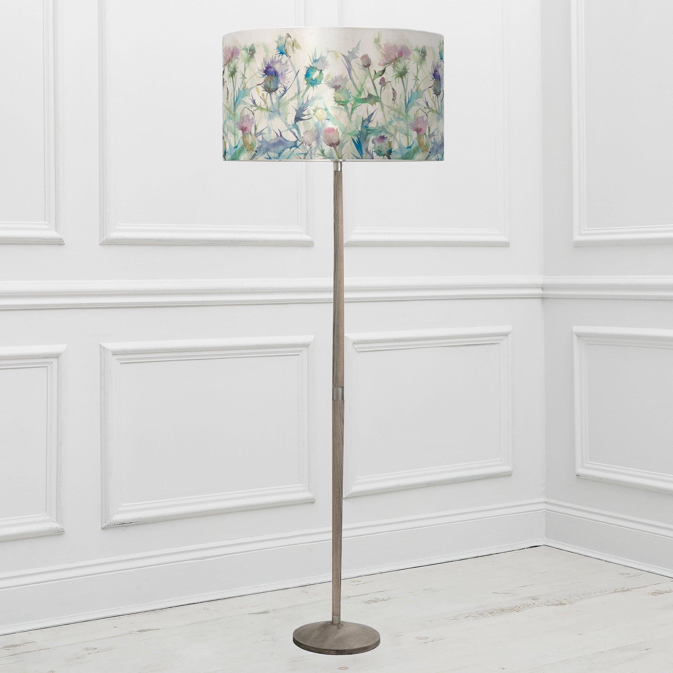 Solensis Floor Lamp With Cirsium Eva Lampshade