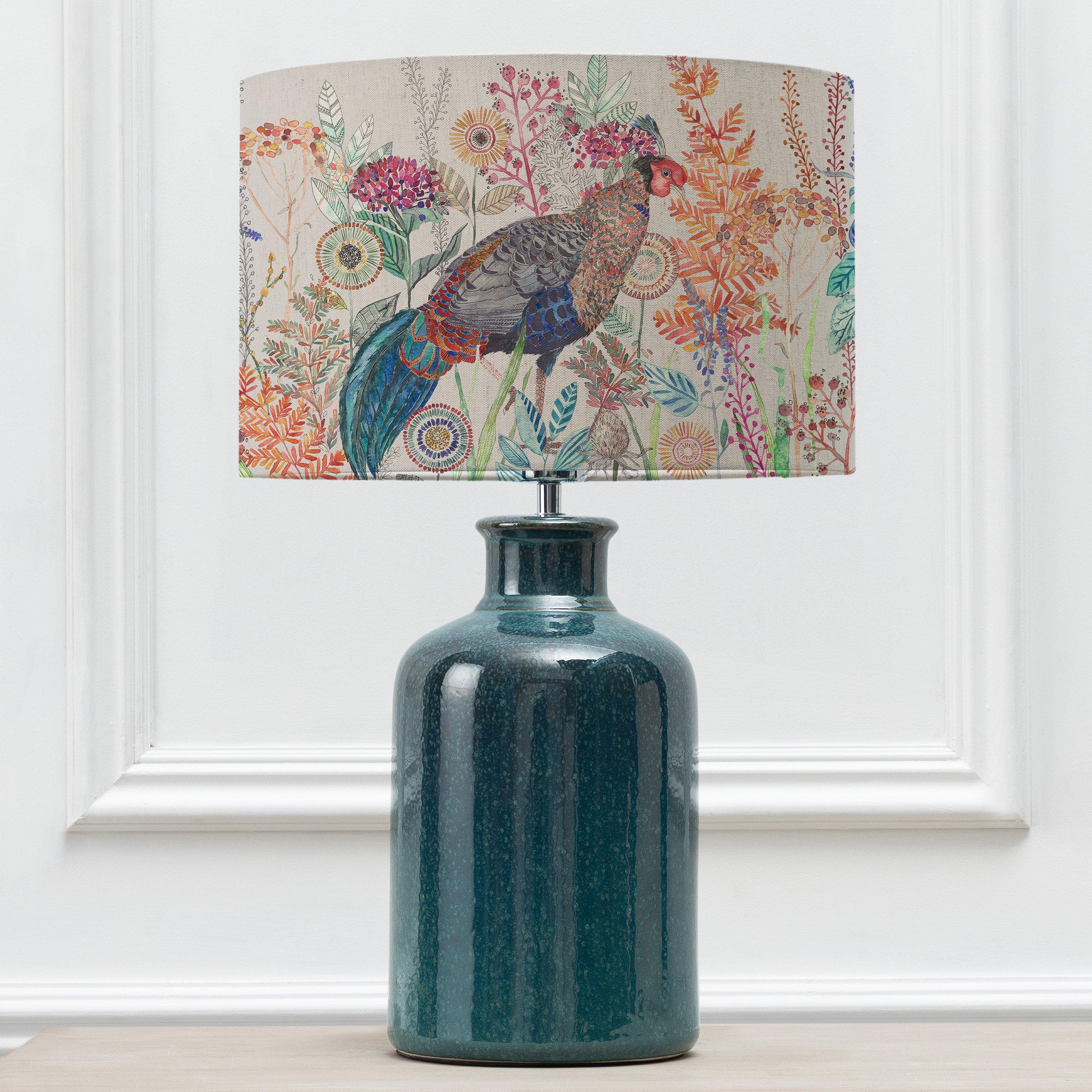 Elspeth Table Lamp With Lady Amherst Eva Lampshade