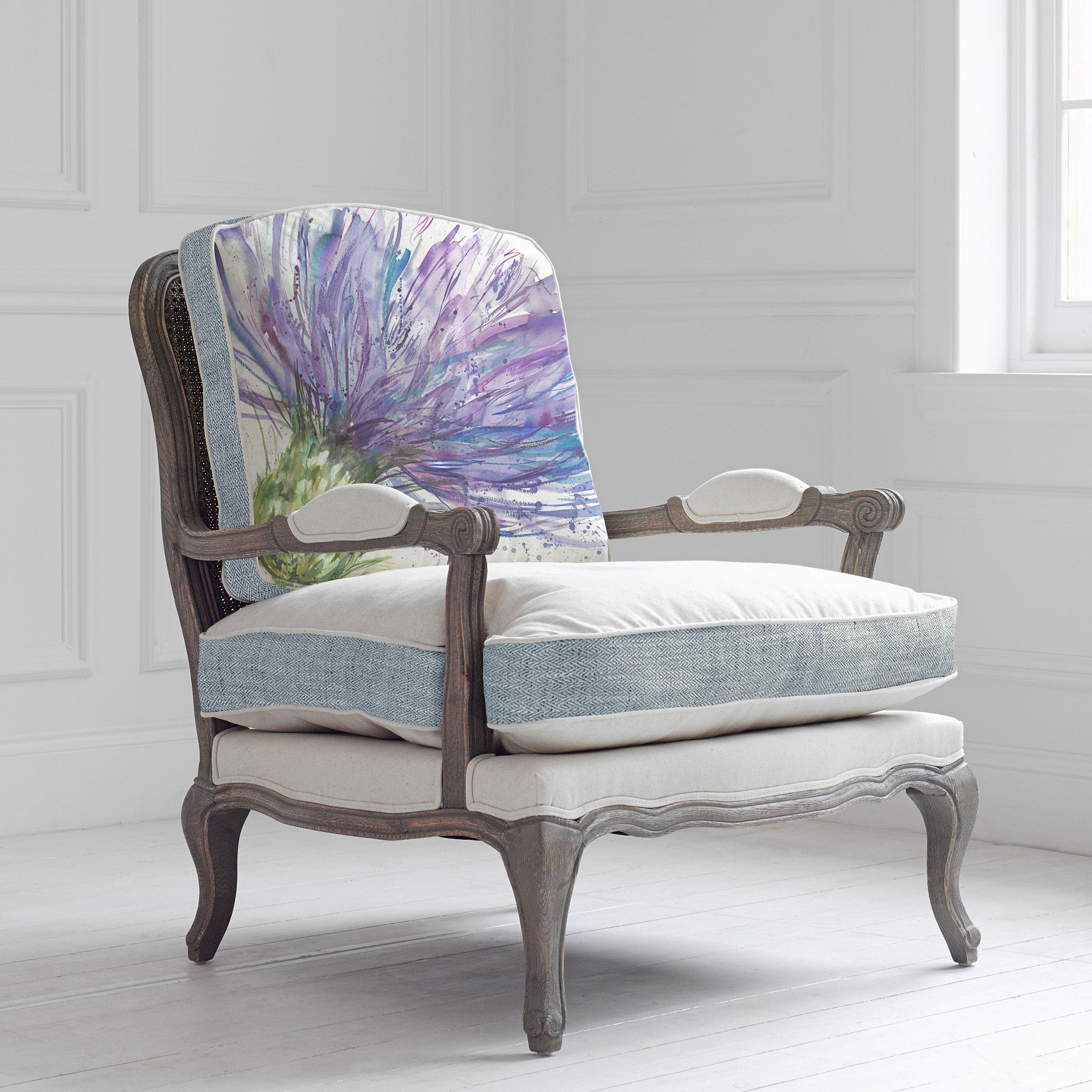 Florence Expressive Thistle Glen Floral Chair