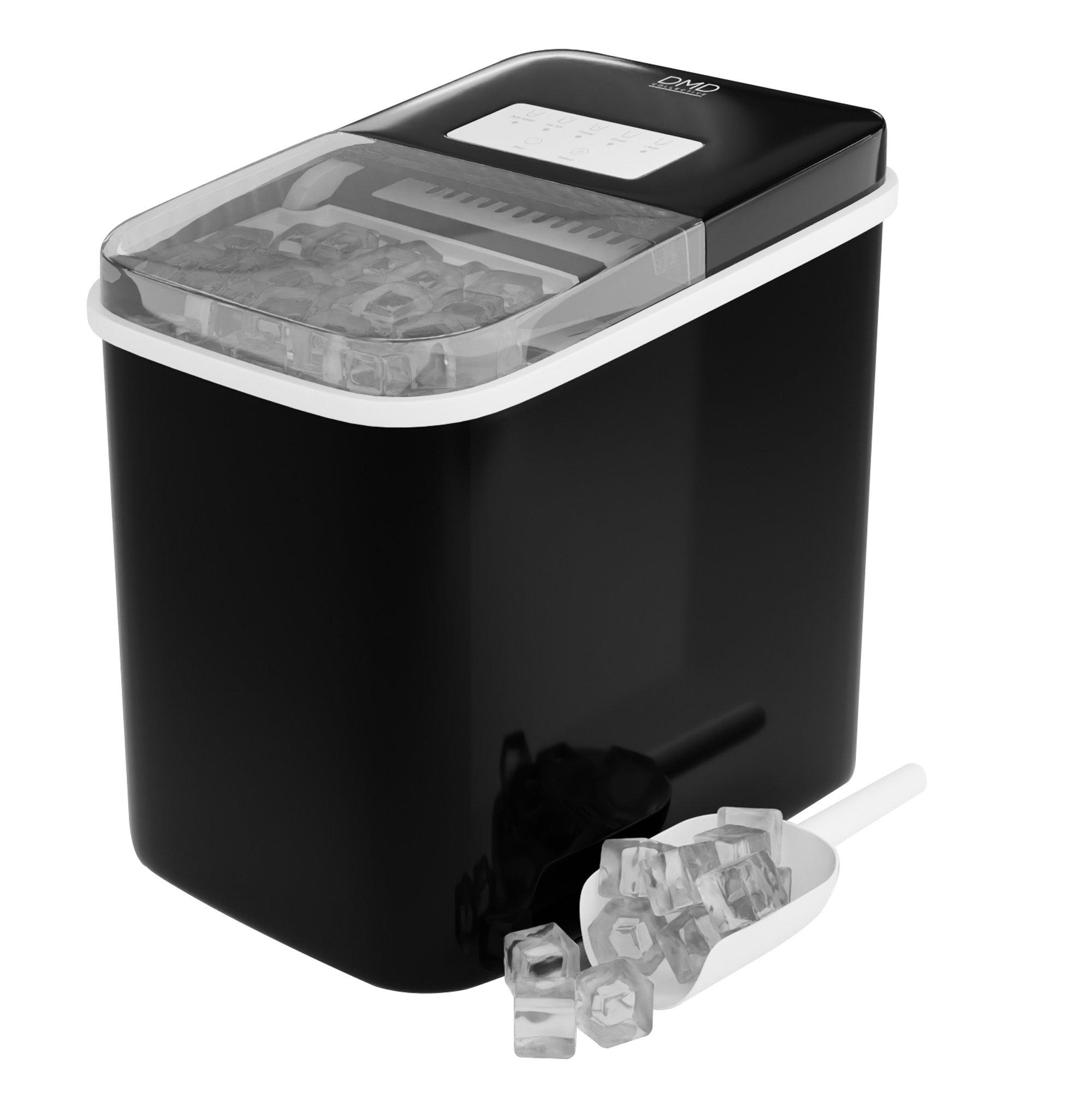 IceWhiz Portable Countertop Ice Maker Automatic Cleaning 12kg/24hr with Scoop & Basket