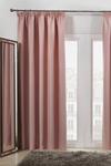 Dreamscene Pair of Ready Made Thermal Pencil Pleat Blackout Curtains thumbnail 1