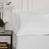Brentfords 2 Pack Satin Stripe Pillowcases Housewife Pair Hotel Luxury thumbnail 1