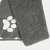 OHS Pet Blanket Throw Over Bed Thermal Soft Sherpa Fleece Warm Paw thumbnail 5