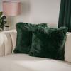 Sienna Set of 2 Fluffy Shaggy Filled Cushion with Cover Square thumbnail 1