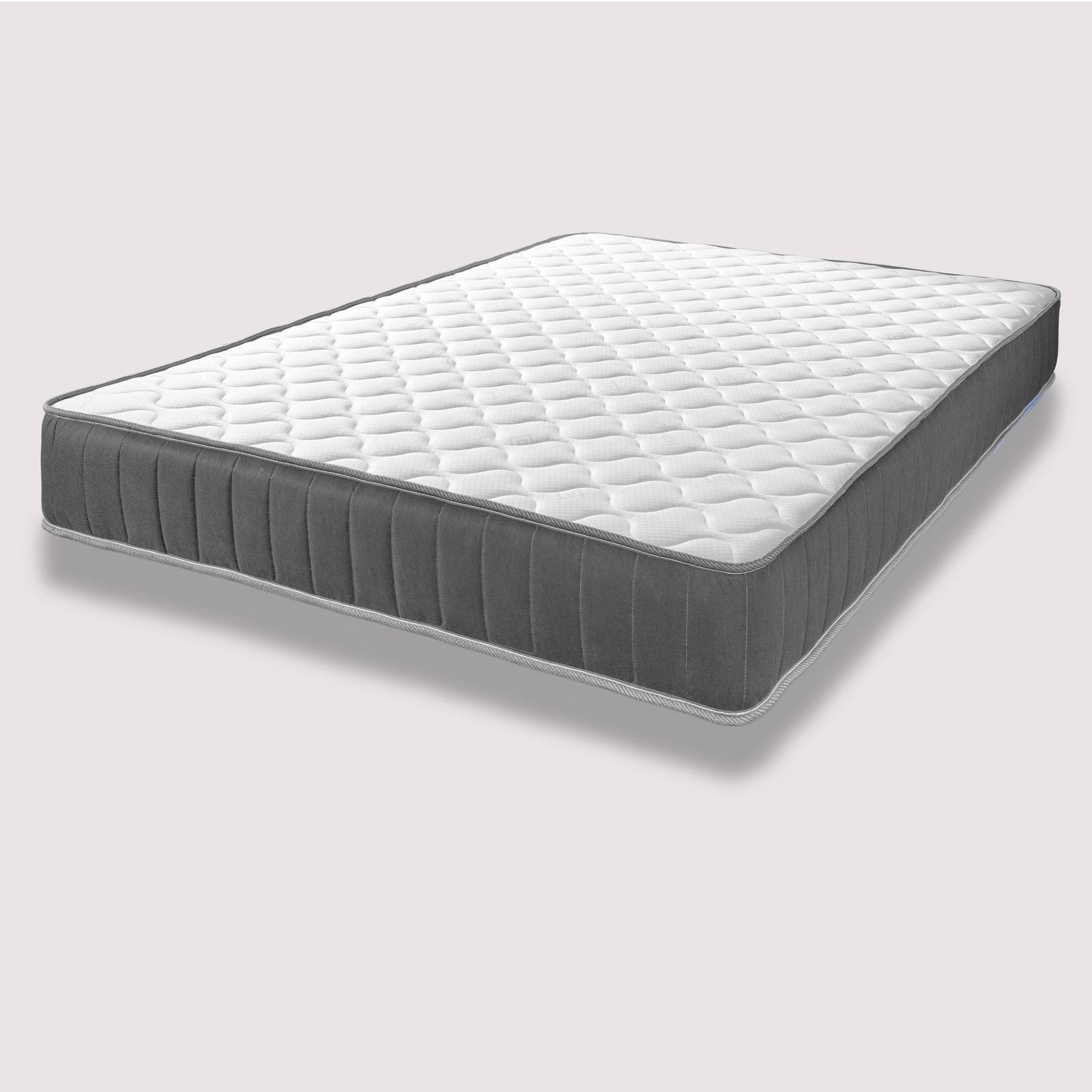 Luxury Memory Fibre Mattress Spring System Quilted Deep Comfort