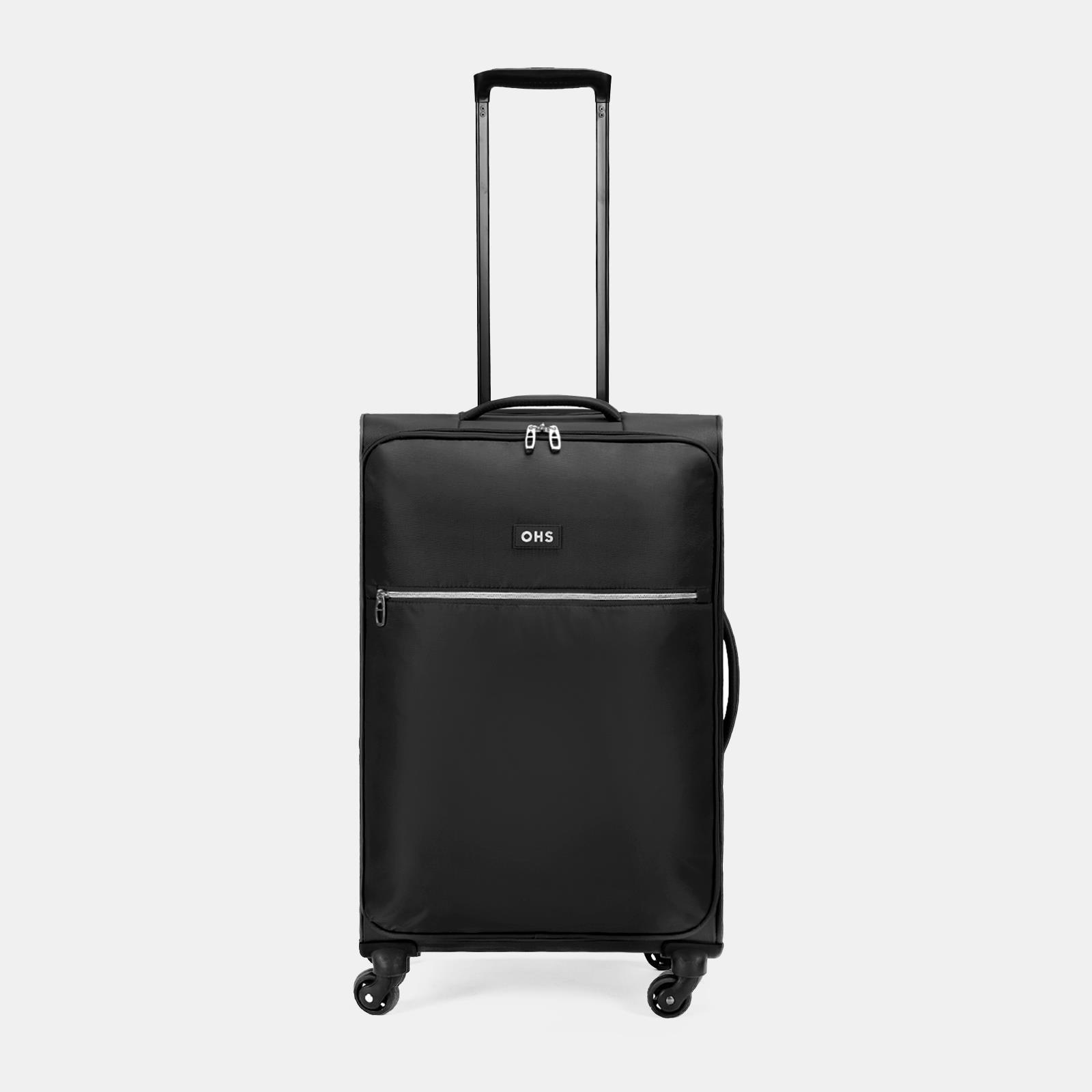 Medium Suitcase Luggage Soft Shell Travel Case Bag