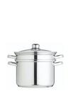 KitchenCraft Stainless Steel 7.5 Litres Multi Cooker thumbnail 3