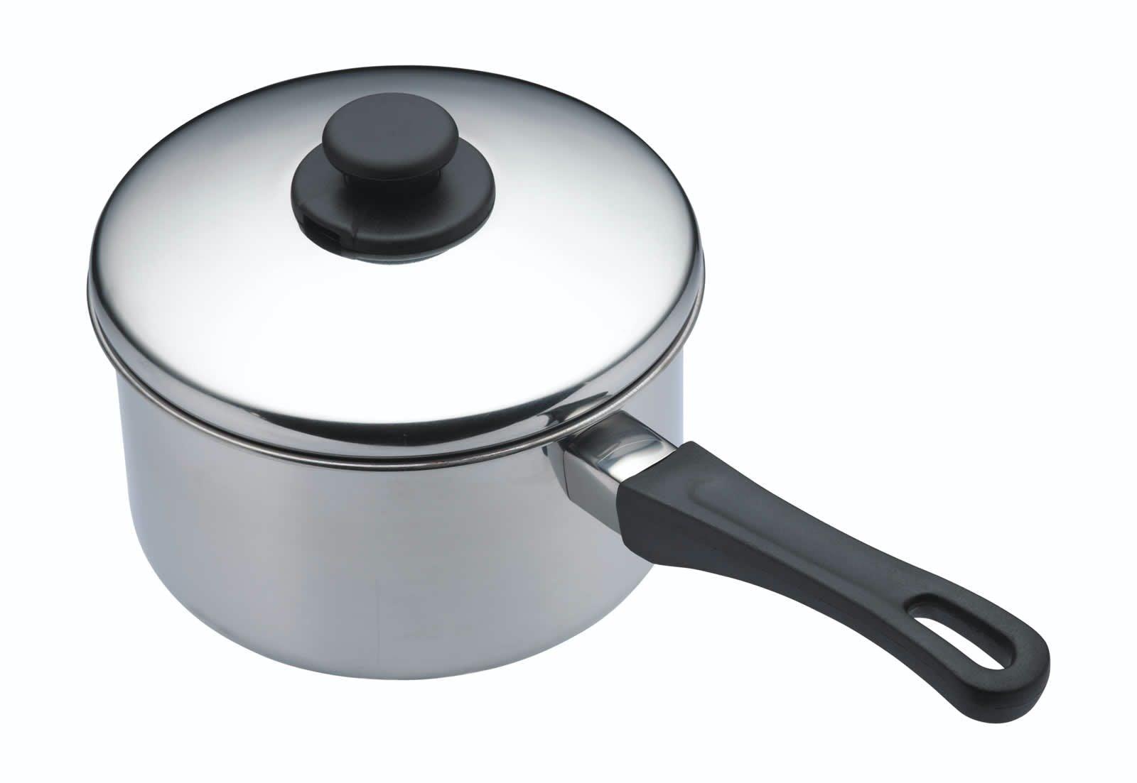 Saucepan with Lid gray
