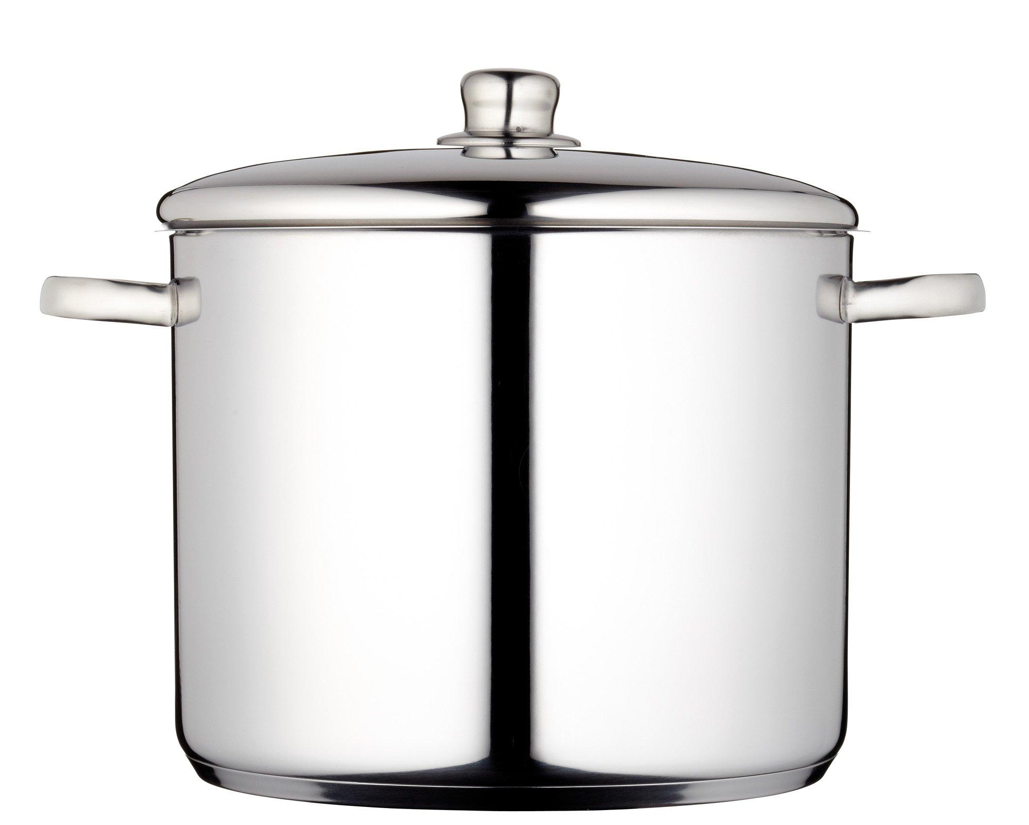 Stainless Steel Stockpot 28cm (14 Litres), Labelled