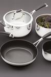 MasterClass 5 Piece Deluxe Stainless Steel Cookware Set thumbnail 2