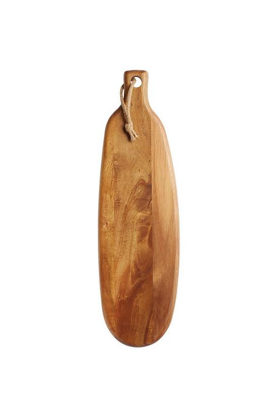 MasterClass Gourmet Prep & Serve Long Acacia Paddle Board 4