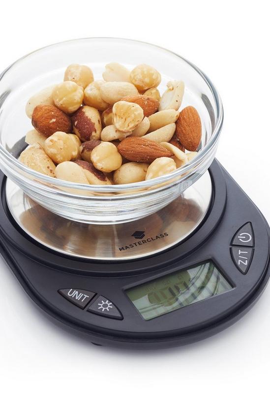 MasterClass Smart Space Electric Stainless Steel Kitchen Weighing Scales 1