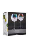BarCraft Set of Two Iridescent Gin Glasses thumbnail 3