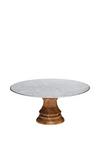 Industrial Kitchen Mango Wood Footed Cake Stand thumbnail 4
