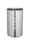 BarCraft Stainless Steel Hammered Wine Cooler thumbnail 3