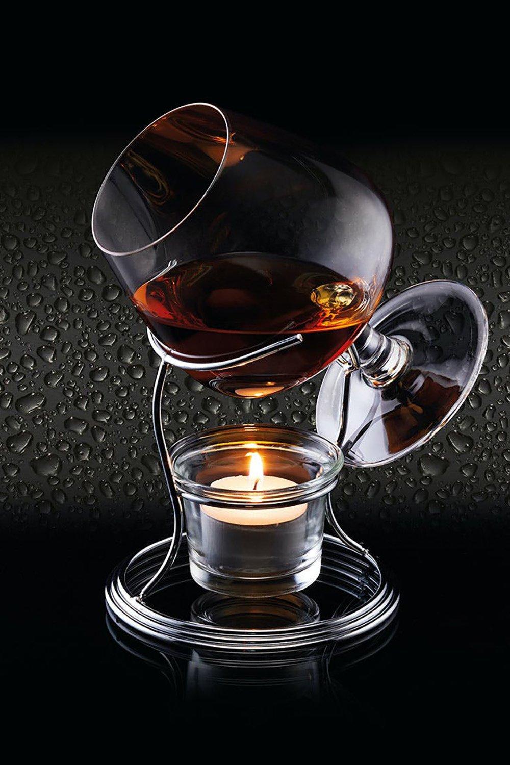 BarCraft Brandy and Cognac Warmer Gift Set