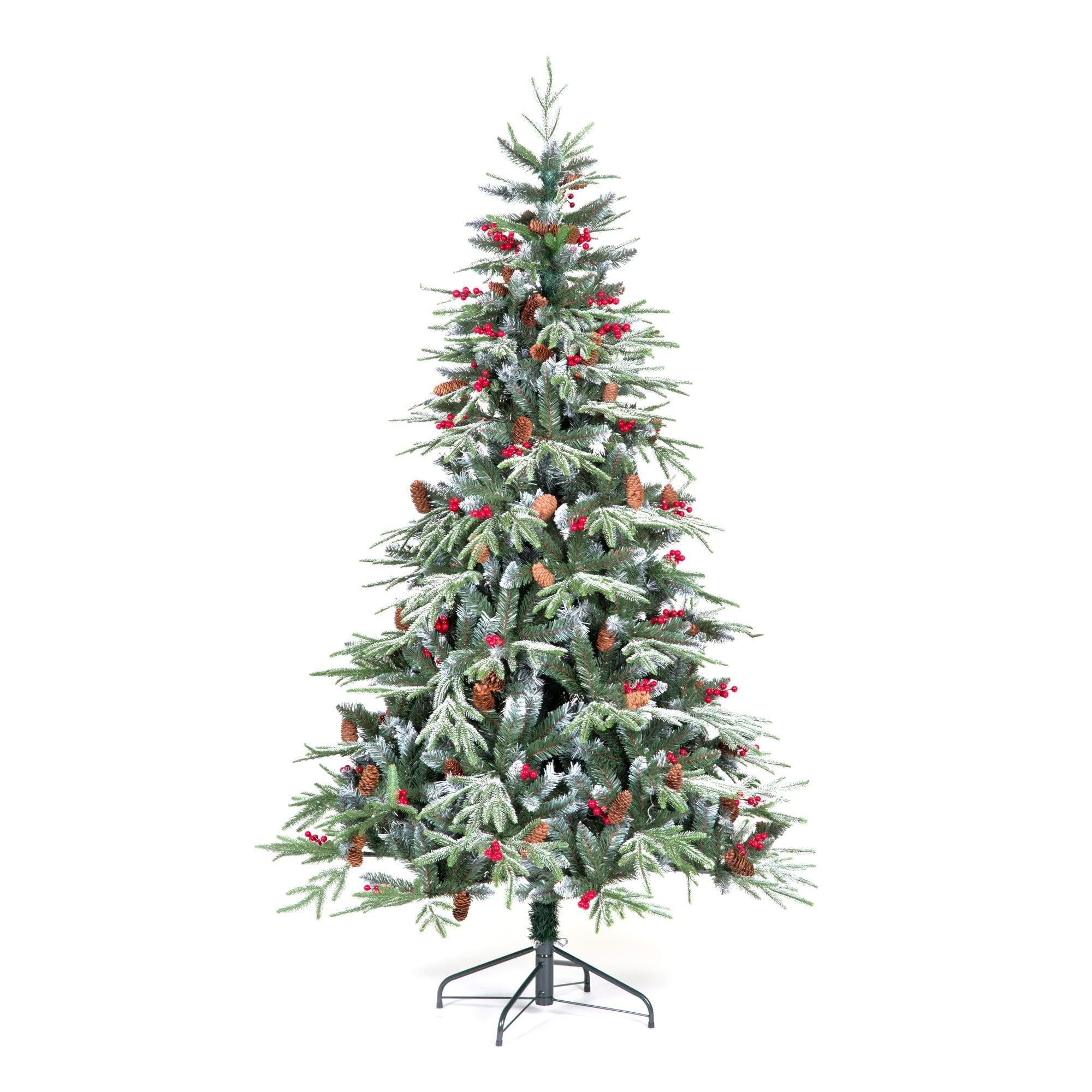 SnowTime Ontario 7ft Spruce Christmas Tree